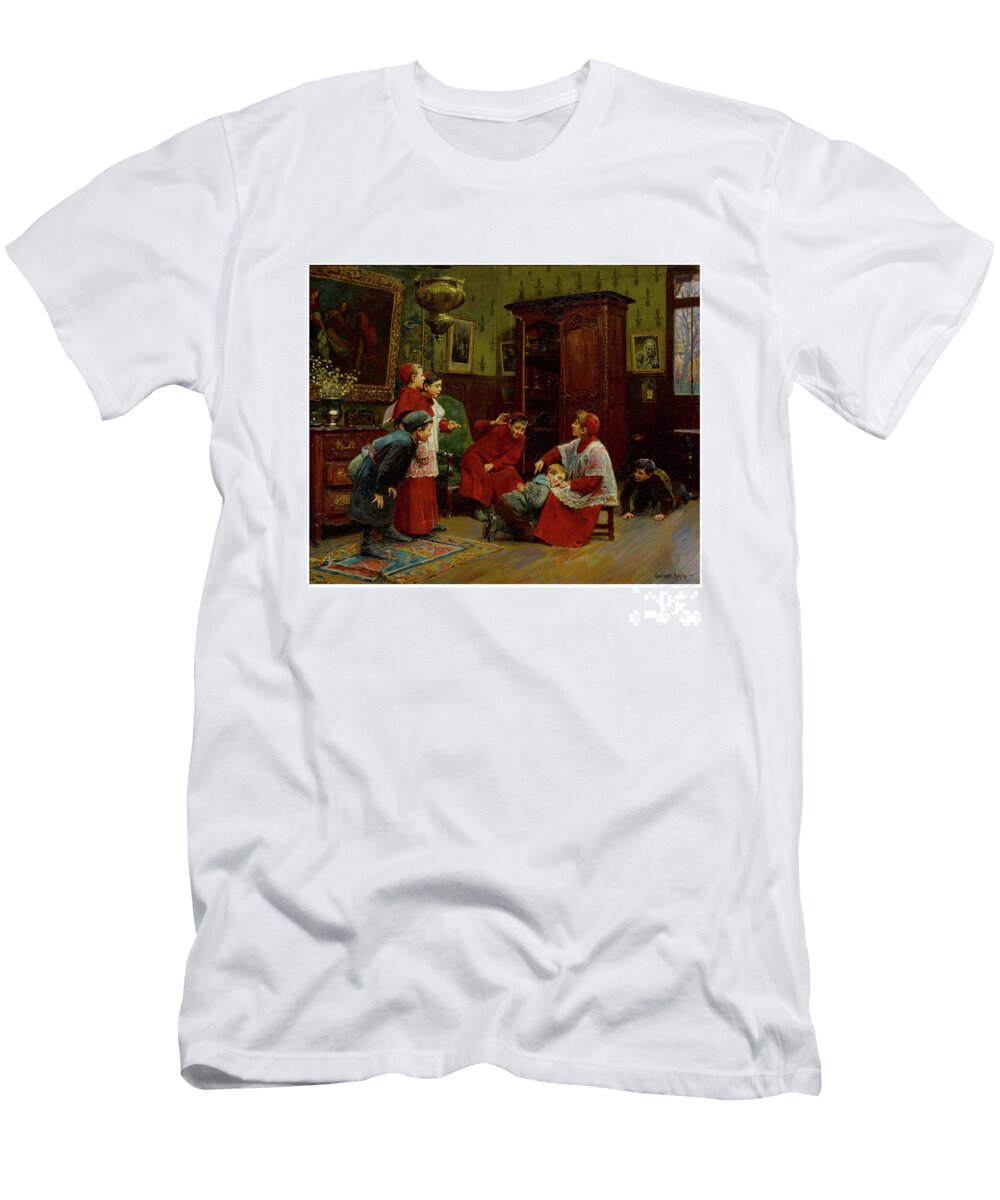 Property From a Private Collection Toronto Paul Charles Chocarne Moreau French 1855 1931 Who Was It Artistic Rifki T-Shirt