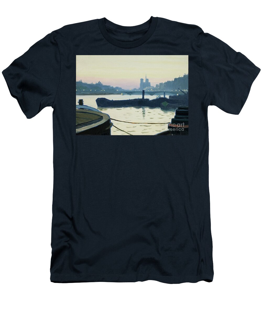 Property From a Private Dutch Collection Charles Guilloux 1866 1946 LA Seine Artistic Rifki T-Shirt