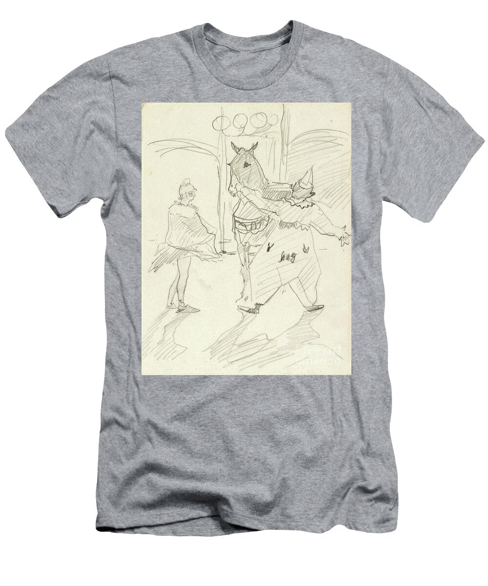Property From a Private Swiss Collection Henri De Toulouse Lautrec 1864 1901 Au Cirque Dans Les Coul Artistic Rifki T-Shirt