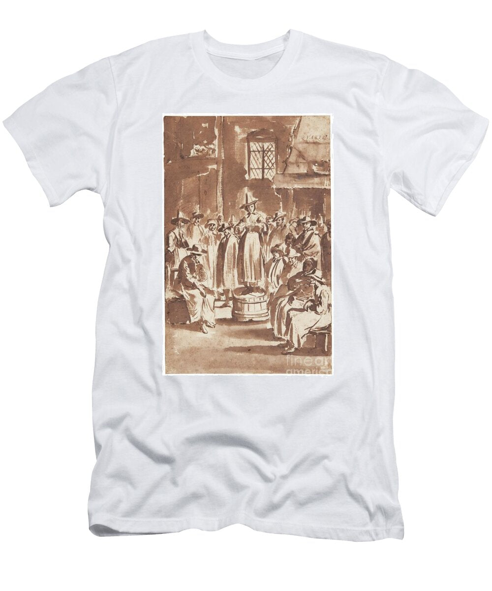 Property From the Estate of Alvin B Glaser Egbert Van Heemskerck the Elder Haarlem 1634 35 1704 Lond Artistic Rifki T-Shirt