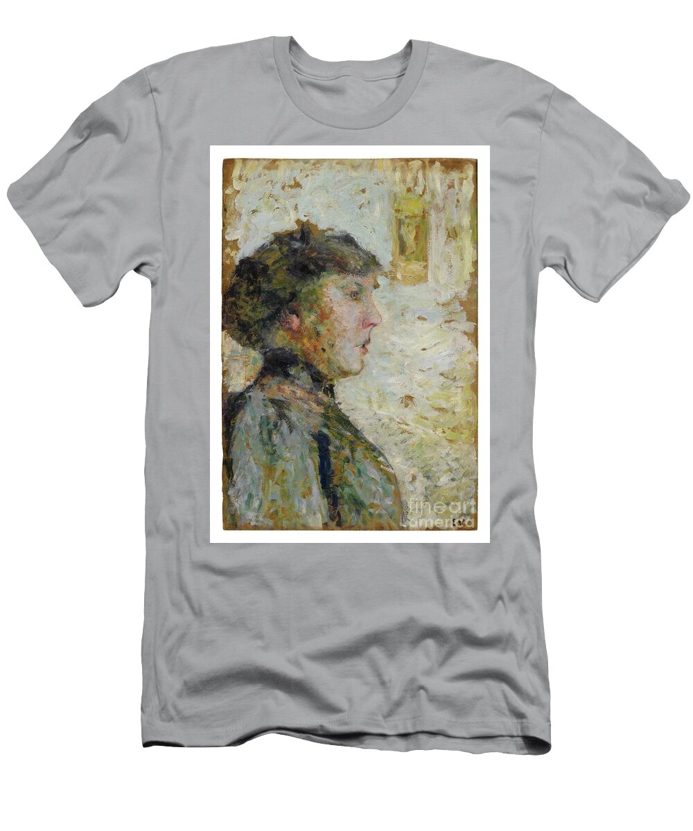 Property From the Estate of Gaston De Havenon Edouard Vuillard 1868 1940 Portrait of a Woman in Prof Artistic Rifki T-Shirt