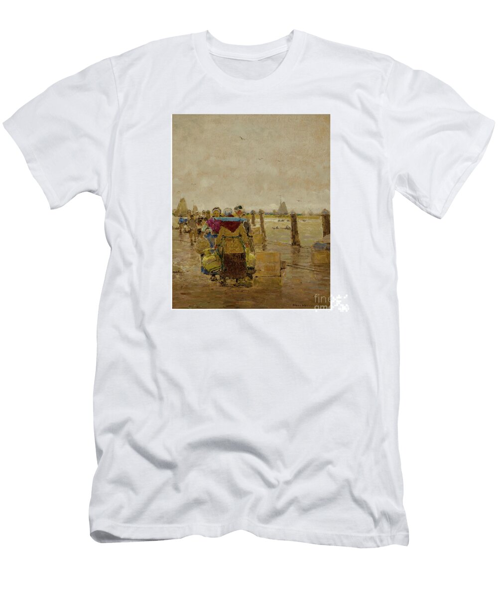 Property From the Estate of Marcel Lindenbaum Hans Herrmann German 1858 1942 Dordrecht Artistic Rifki T-Shirt