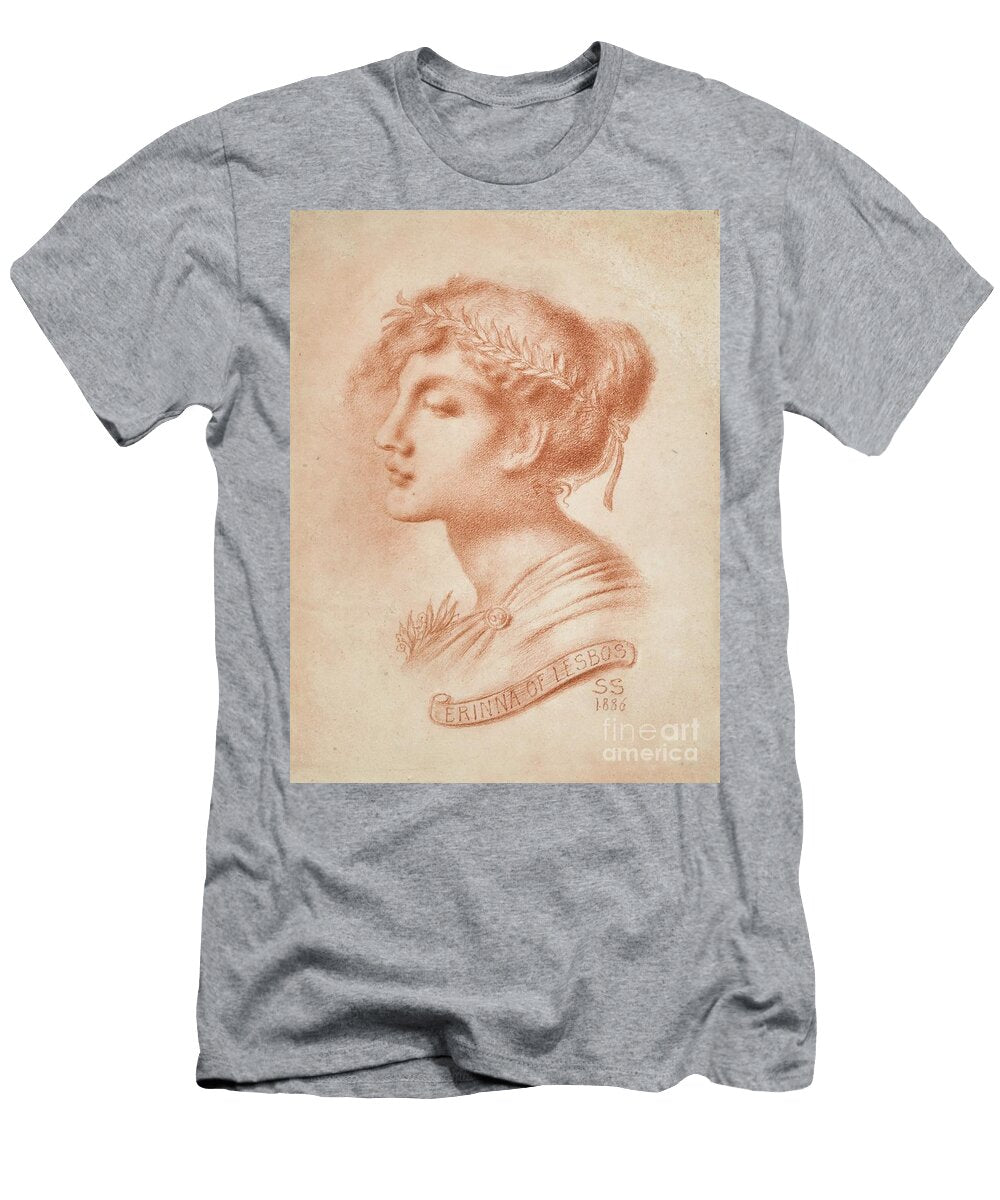 Property of a Gentleman Simeon Solomon British 1840 1905 Erinna of Lesbos Artistic Rifki T-Shirt