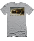 Property of a Philadelphia Art Collector Christian Adolf Schreyer German 1828 1899 the Wallachian T Artistic Rifki T-Shirt