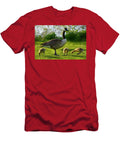 Protective Parent Canada Goose with Three Goslings on Toronto Is Reimar Gaertner T-Shirt
