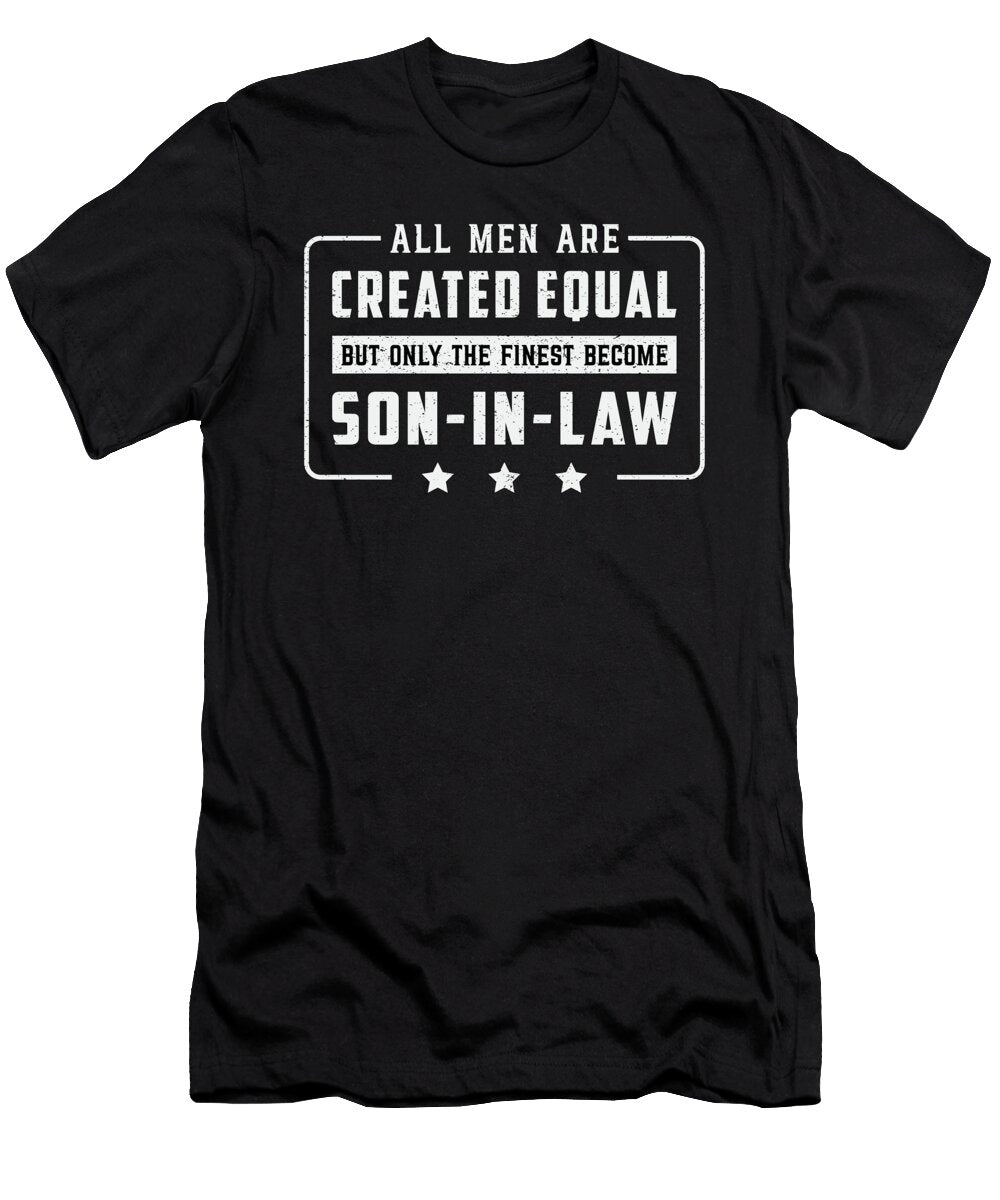 Proud Best Son in Law Son Awesome Gift Idea Tshirtconcepts Marvin Poppe T-Shirt