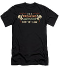 Proud Best Son in Law Son Freaking Gift Idea Tshirtconcepts Marvin Poppe T-Shirt
