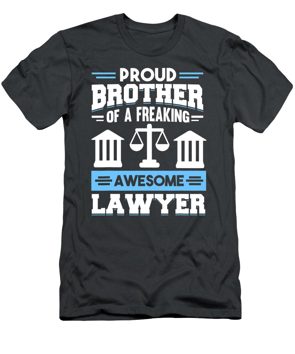 Proud Brother of a Freaking Awesome Lawyer Dh Bubble T-Shirt