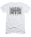 Proud Son in Law Best Son Awesome Gift Idea Tshirtconcepts Marvin Poppe T-Shirt