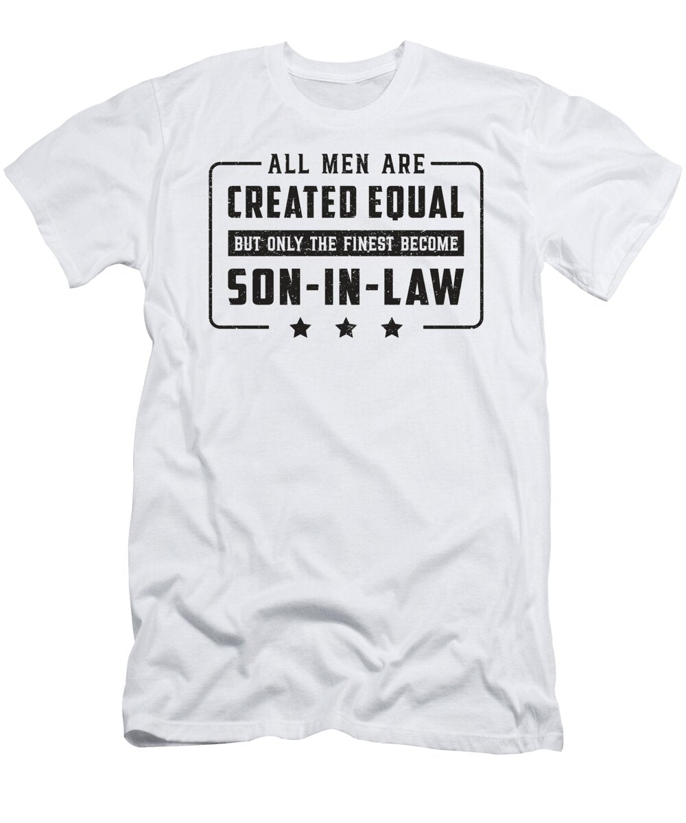 Proud Son in Law Best Son Awesome Gift Idea Tshirtconcepts Marvin Poppe T-Shirt