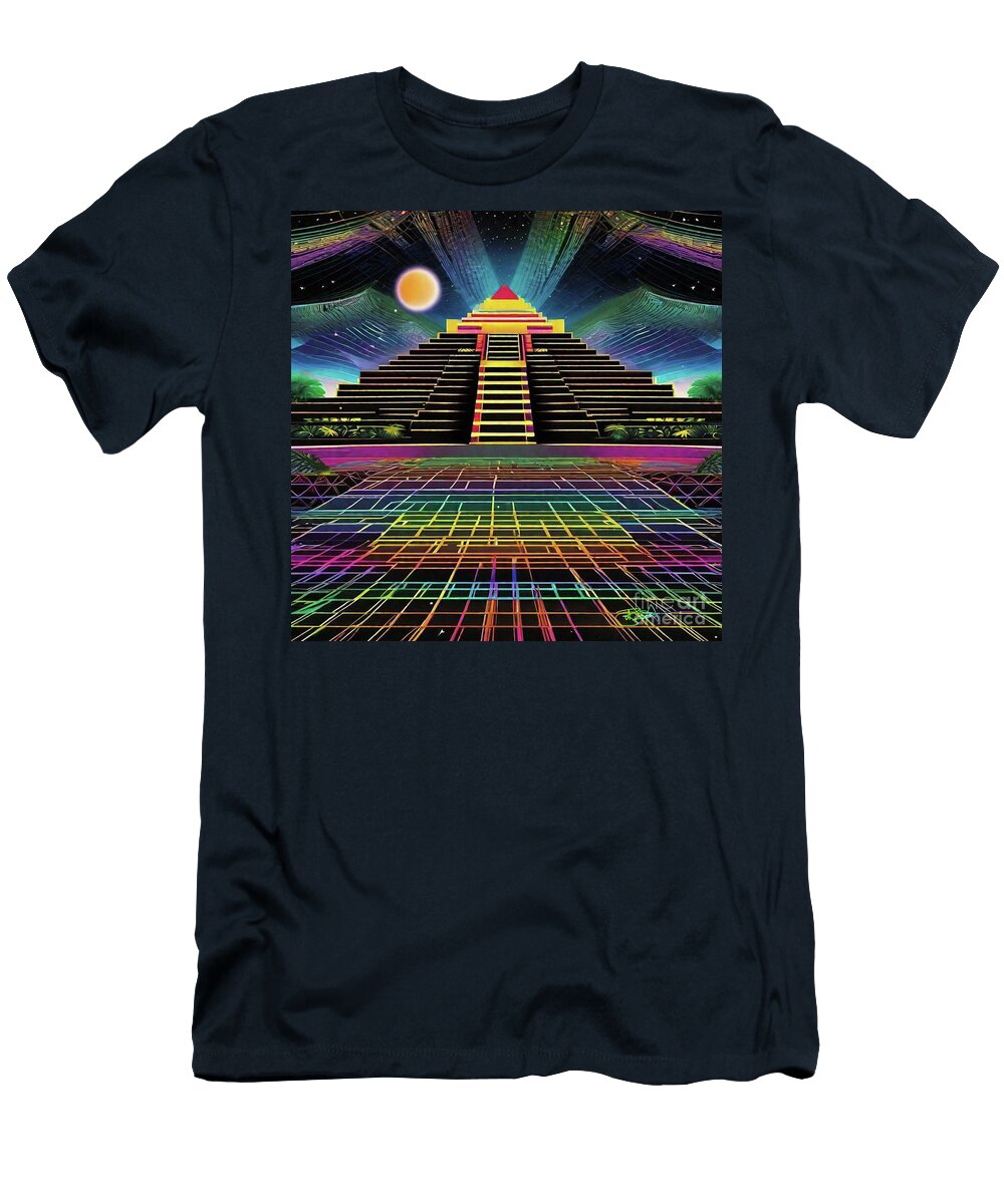 Psychedelic Apocalypse Eclipse Dreams 164 Benito Del Ray T-Shirt