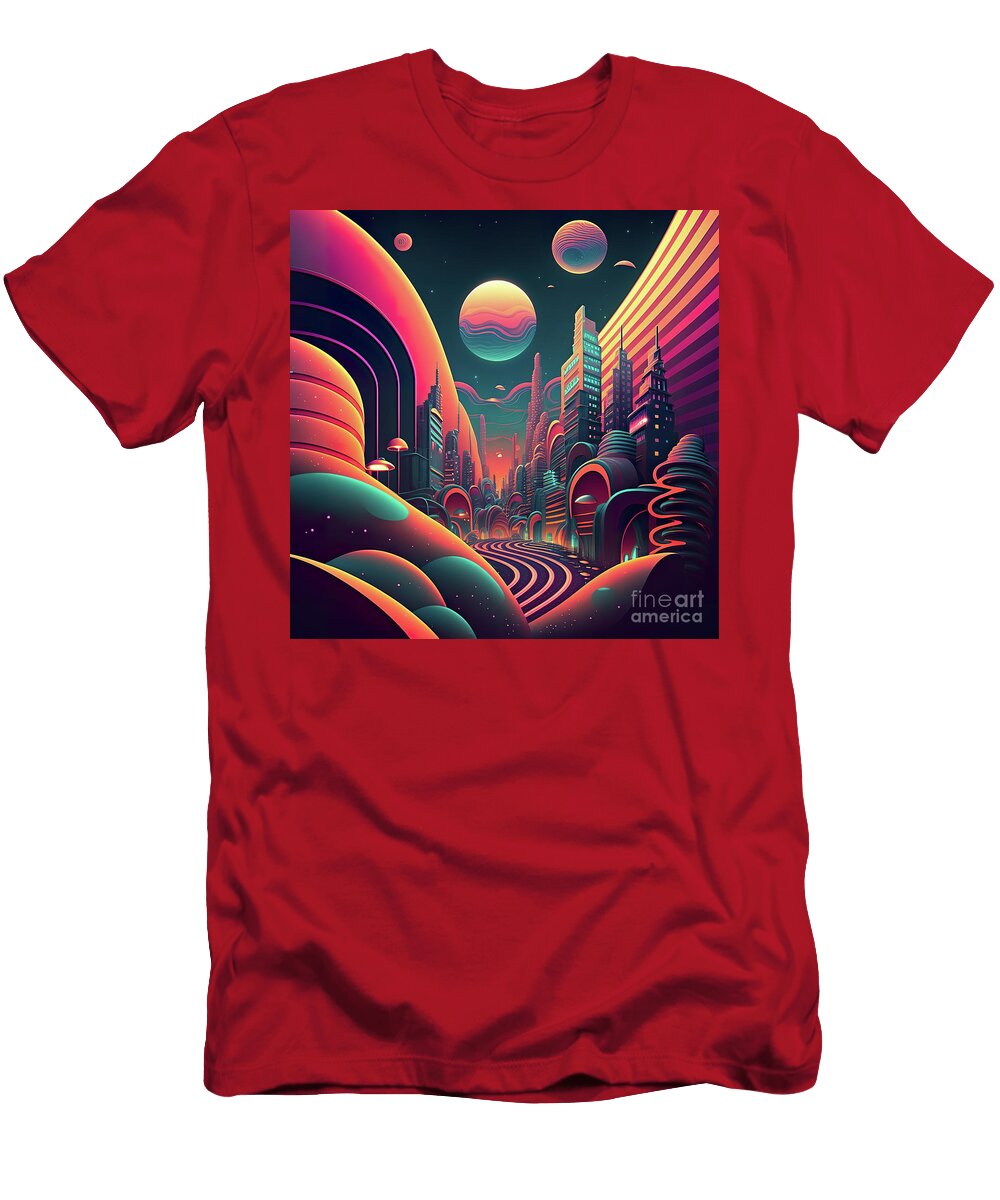 Psychedelic City 4 Sambel Pedes T-Shirt