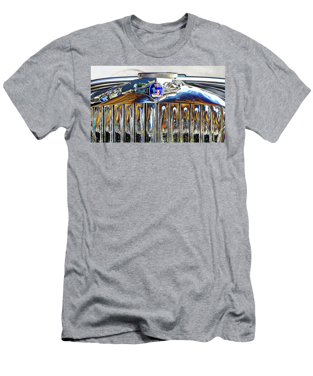 Psychedelic Classic Talbot Radiator and Badge Peter Lloyd T-Shirt