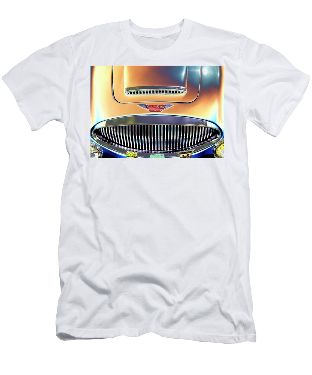 Psychedelic Front of Austin Healy 3000 Mark 11 Peter Lloyd T-Shirt