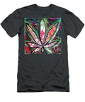 Psychedelic Leaf with Faces Alyssa Bordenaro T-Shirt