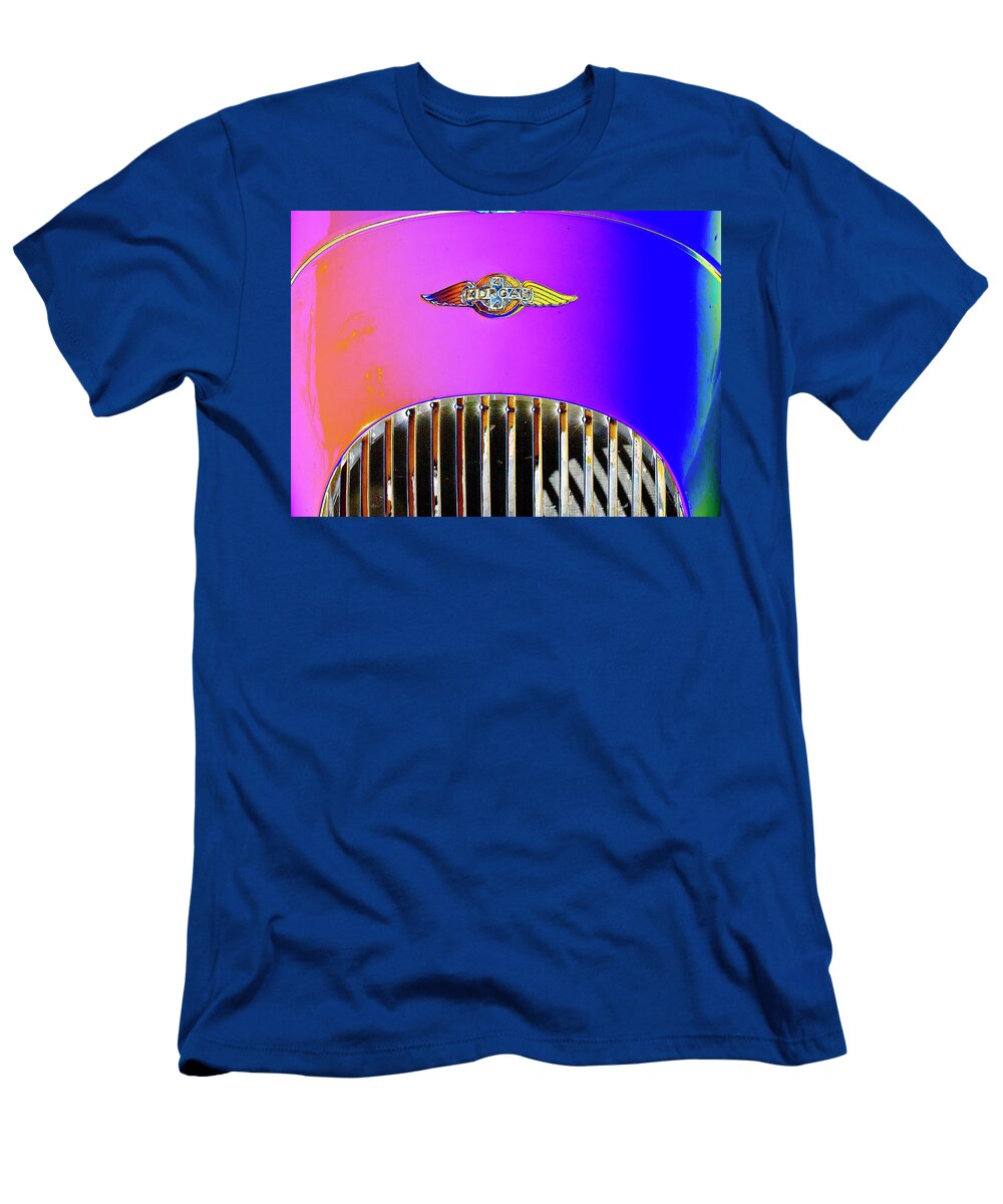 Psychedelic Morgan 4 4 Badge and Radiator Peter Lloyd T-Shirt