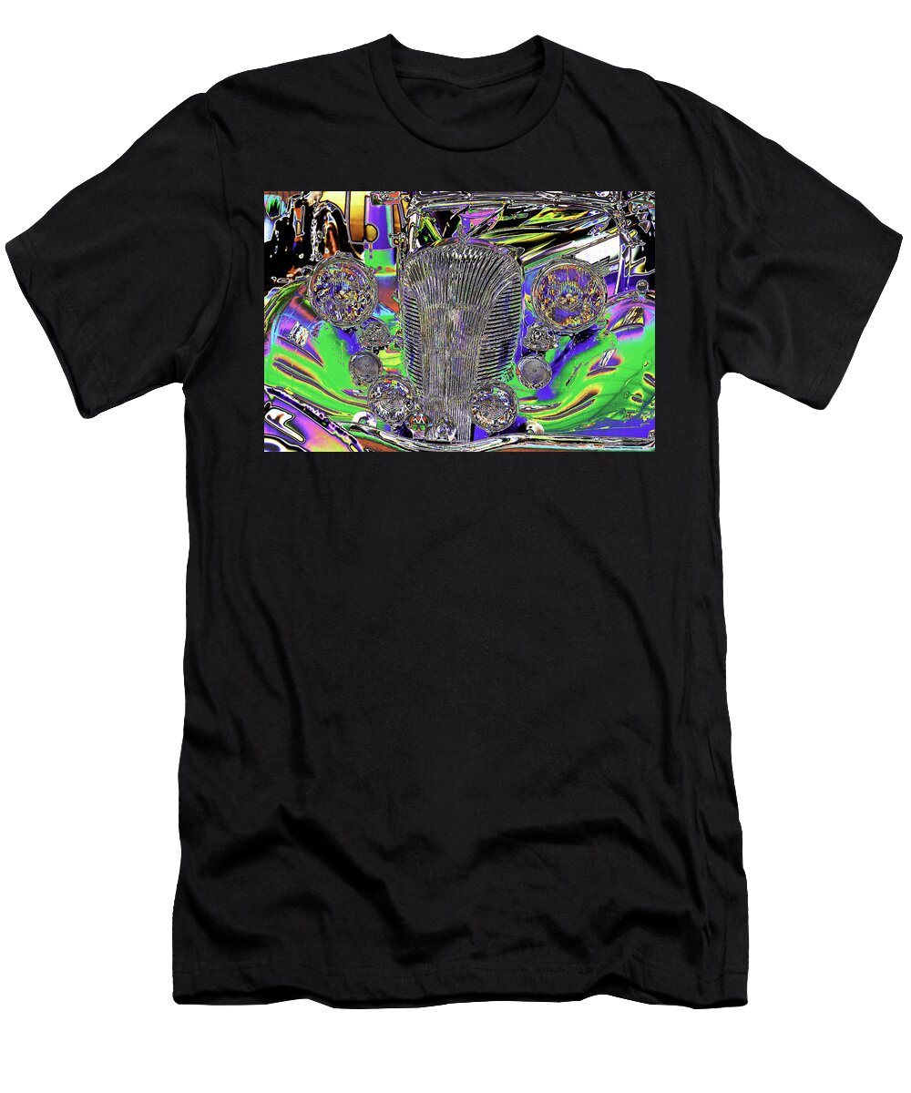 Psychedelic Triumph Dolomite Classic Car 2 Peter Lloyd T-Shirt