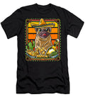 Pug Cinco De Mayo Mexican Sombrero Fiesta Dog Natalie Lidford T-Shirt