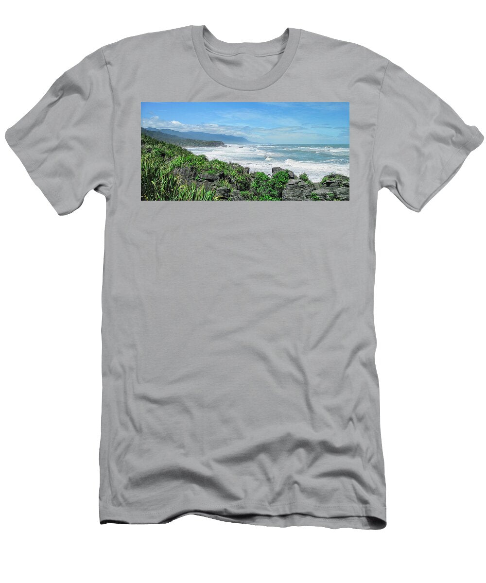 Punakaiki Coastline John Marr T-Shirt