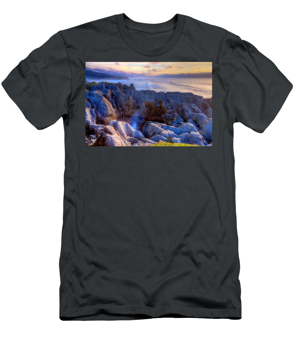 Punakaiki Pancake Rocks Alexey Stiop T-Shirt