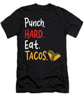 Punch Hard Eat Tacos for a Mexican Boxer Design Gordon Ziemann T-Shirt