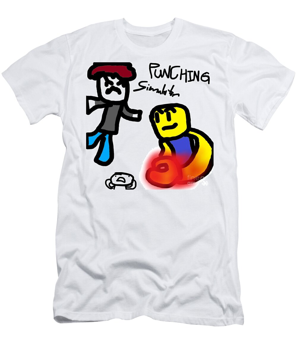 Punching Simulator Logo Ben Ferris T-Shirt