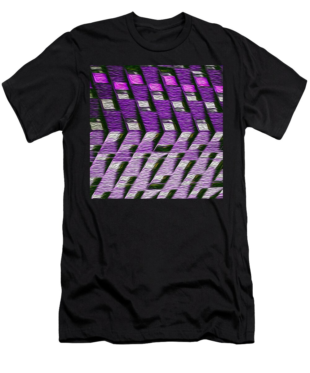 Purple Blocks Roygbiv Thrift T-Shirt