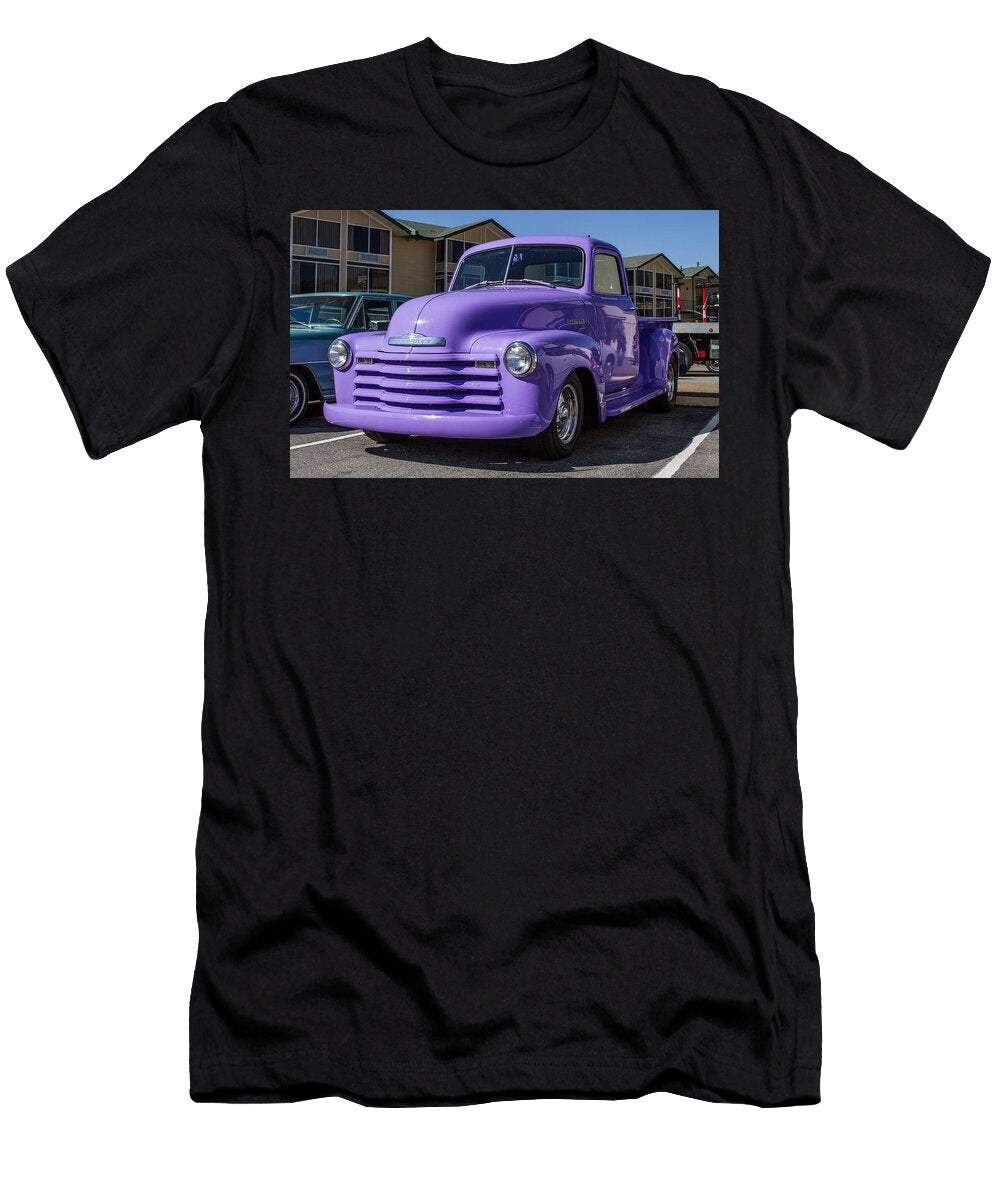 Purple Chevy Truck Robert L Jackson T-Shirt
