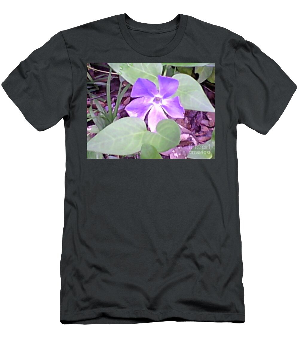 Purple Flower Catherine Lott T-Shirt