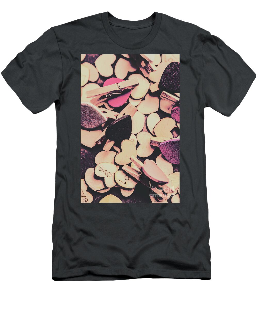 Purple Messy Love Jorgo Photography Wall Art Gallery T-Shirt