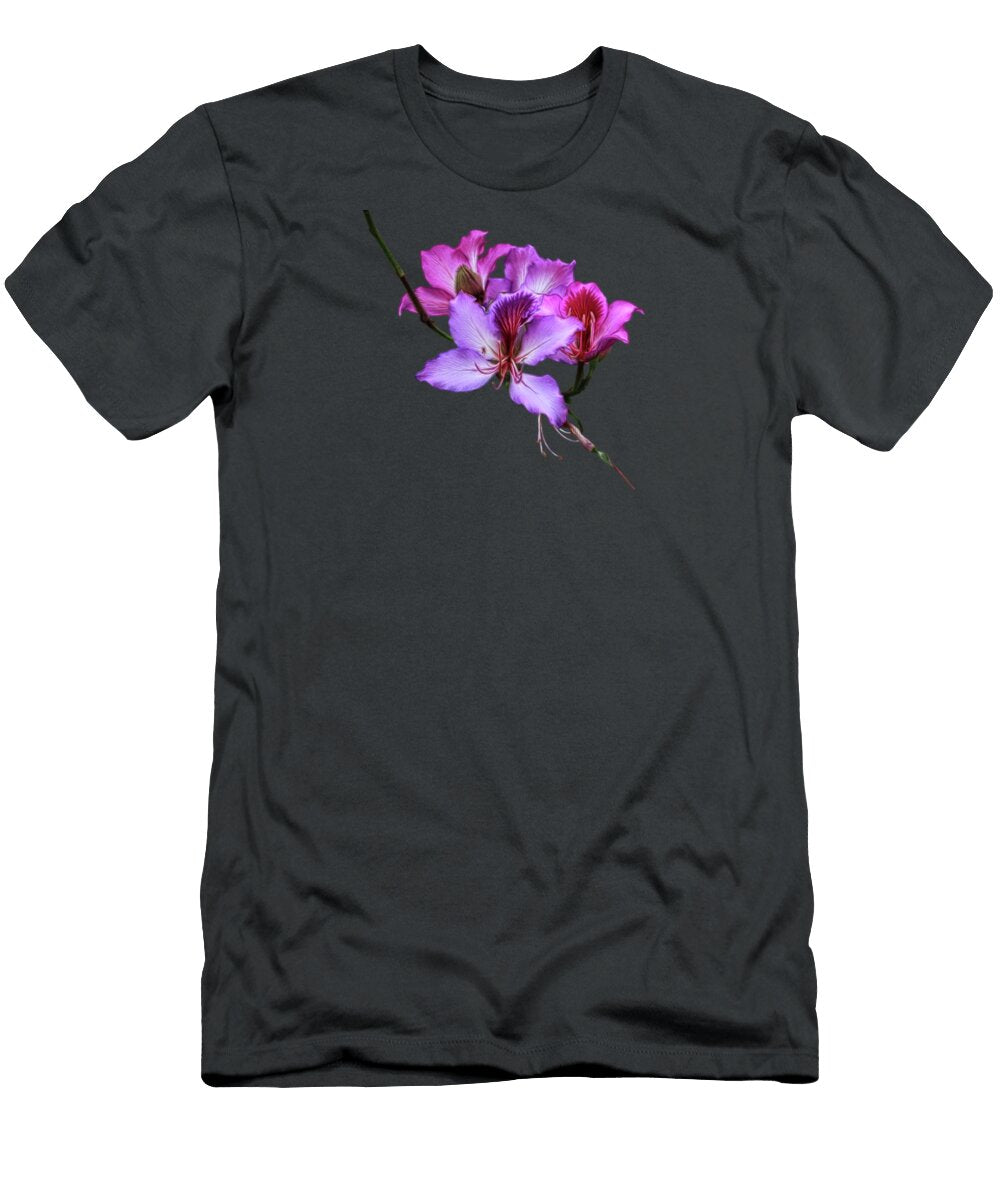 Purple Orchids Shane Bechler T-Shirt