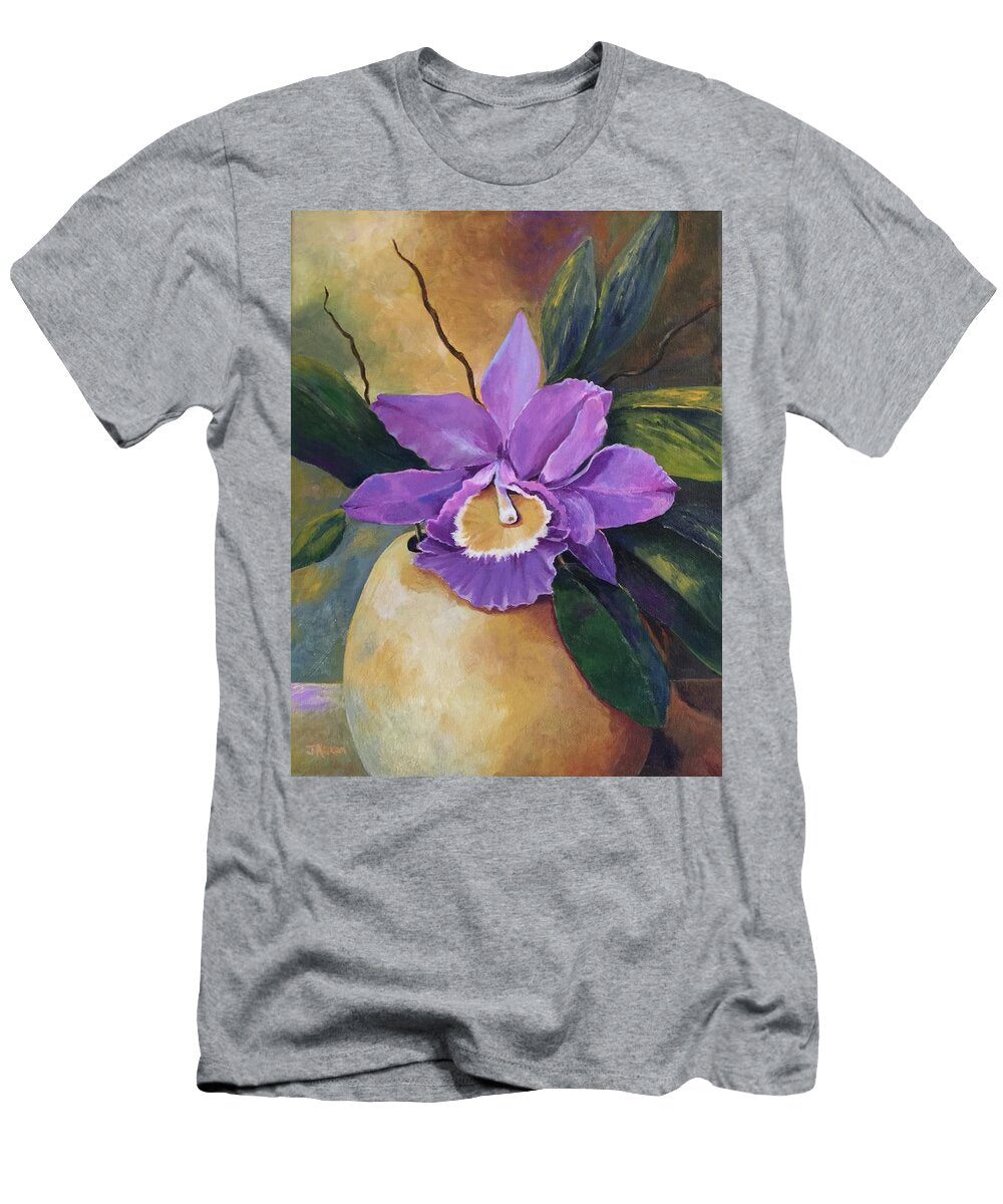 Purple Passion Orchid Jane Ricker T-Shirt