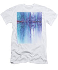Purple Reflections Abstract Watercolor Irina Sztukowski T-Shirt