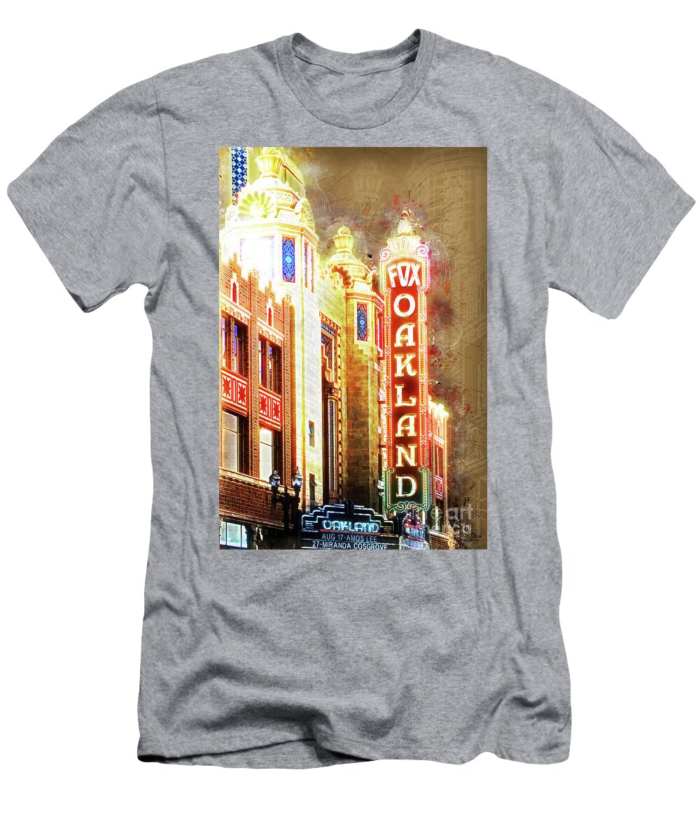 Putting on the Ritz At the Oakland Fox Theatre 20161103 Wingsdomain Art and Photography T-Shirt