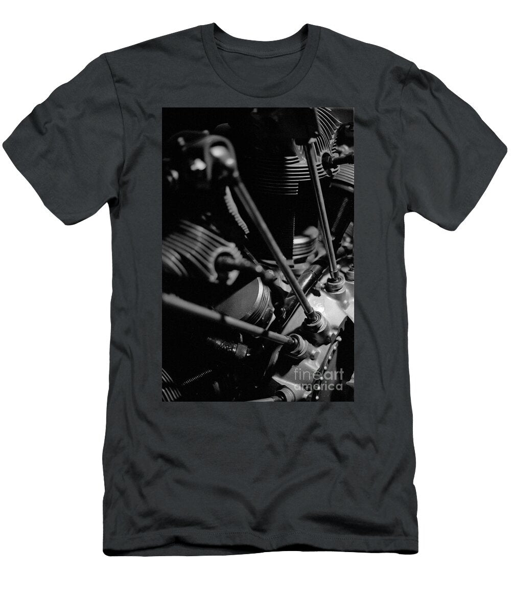 Pw R985 Radial Engine Cutaway Riccardo Mottola T-Shirt