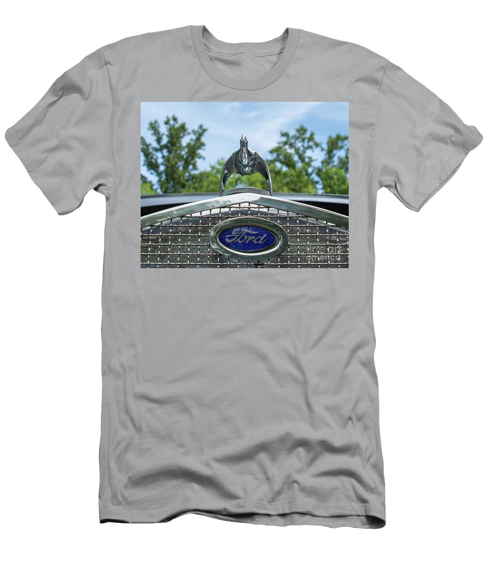 Quail on Ford Model a Melissa Hayden T-Shirt