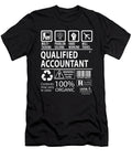 Qualified Accountant Multitasking Job Title Gift Item Shi Hu Kang T-Shirt
