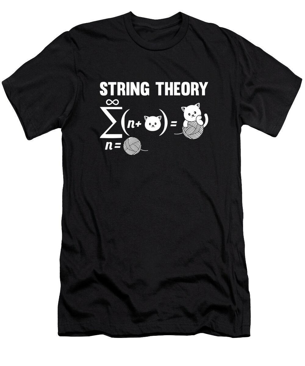 Quantum Physics Physicist Scientist Science String Theory Crazy Squirrel T-Shirt