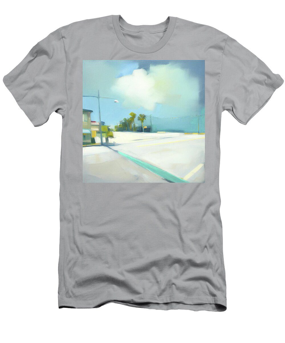 Quiet Coastal Boulevard Dennis Kirby T-Shirt