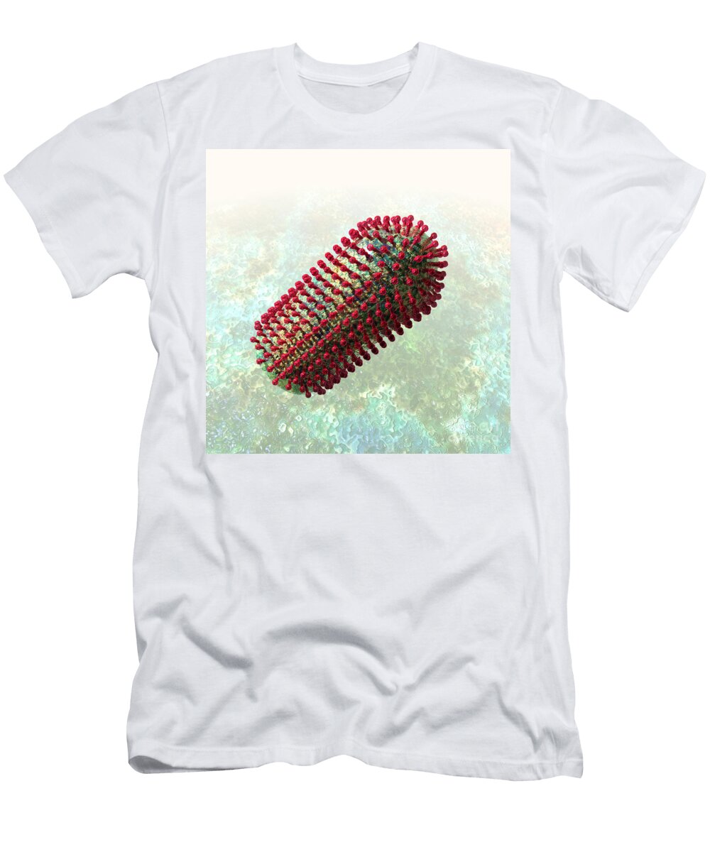 Rabies Virus 2 Russell Kightley T-Shirt