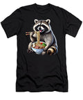 Raccoon Eating Pho Raccoon Pho Vietnamese Food Noodle Lover Job T-Shirt