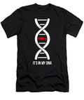 Race Car in My Dna Gift for Driver or Racing Fan Noirty Designs T-Shirt