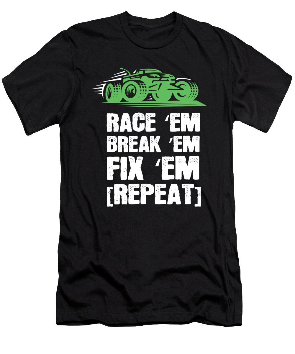 Race Em Brake Em Model Mooon T-Shirt