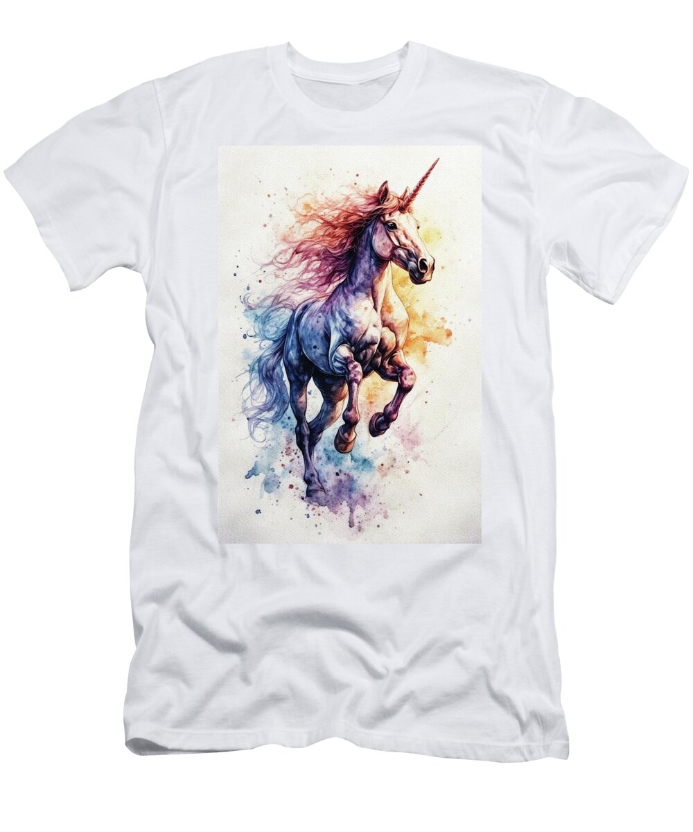 Racing Unicorn Sarah Kirk T-Shirt