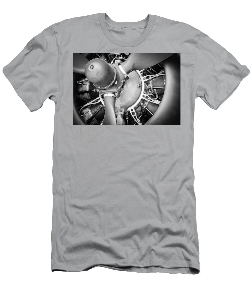Radial Engine and Propeller Peter Handy T-Shirt
