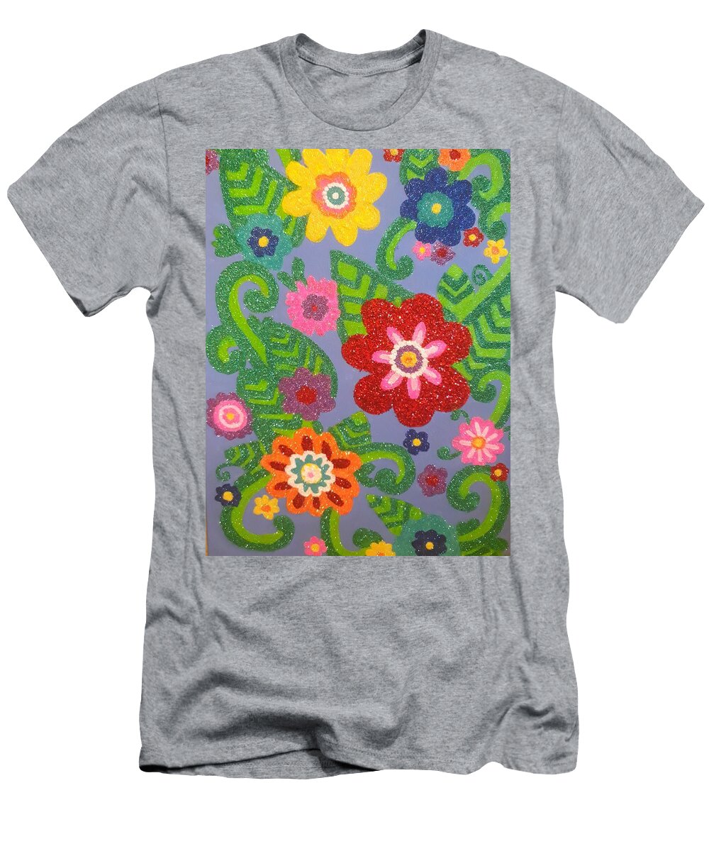 Radiant Flowers Kristi Argyle T-Shirt