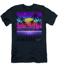 Radiant Sunset Synthwave Christian Hall T-Shirt