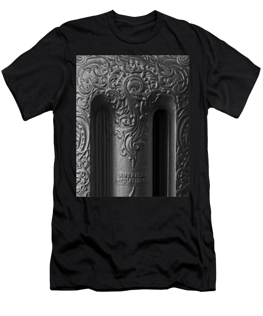 Radiator Detail Black and White Fine Art Photo Matt Plyler T-Shirt