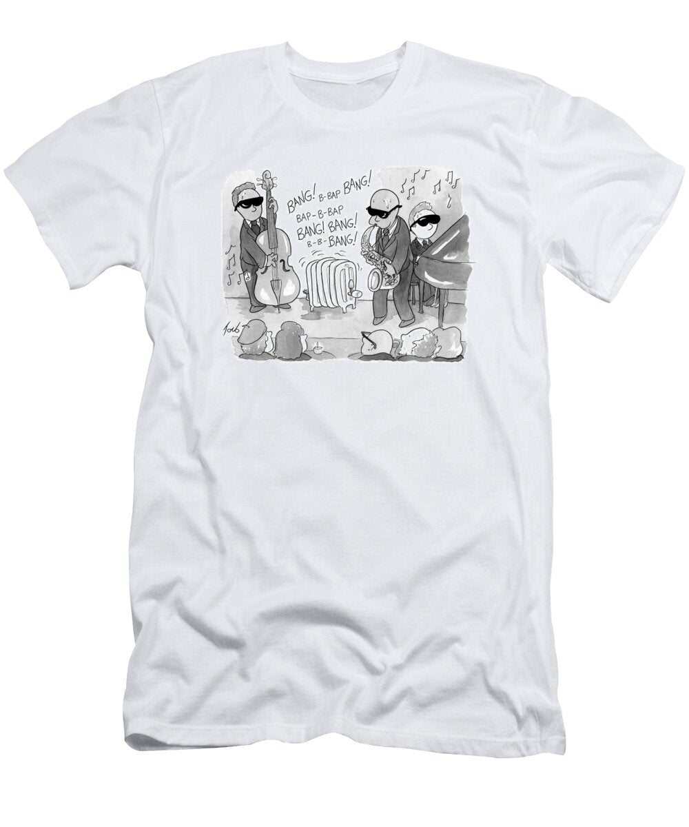 Radiator Jazz Player Tom Toro No Index T-Shirt