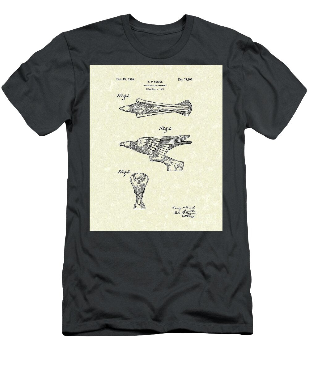 Radiator Ornament 1926 Patent Art Prior Art Design Car Lover T-Shirt